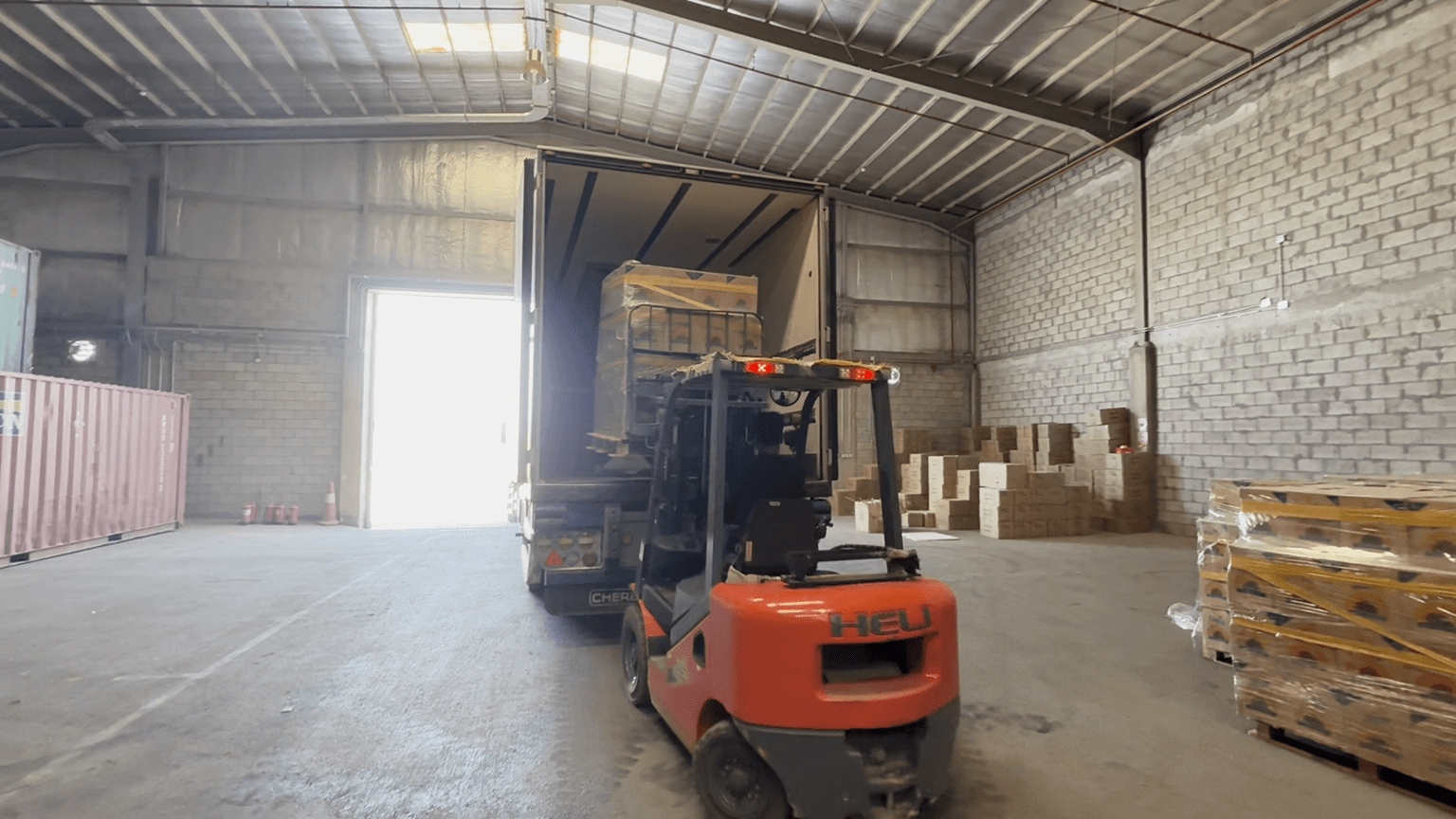 Clark forklift service at Safe Hands